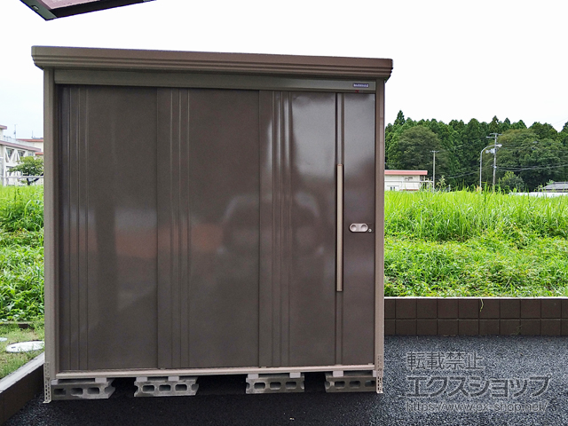 宮城県黒川郡大和町のの物置・屋外倉庫 Mr.ストックマンダンディ 一般型 2200×1590×2110 ND-2215-B 施工例