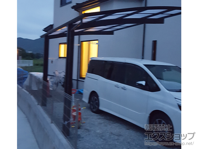 兵庫県たつの市ののカーポート プレシオスポート 積雪〜20cm対応 施工例