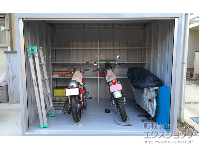 愛知県豊田市のの倉庫・ガレージ FXN-60HY-UG ドマール 一般型 床付タイプ 2630×2210×2375 FXN-60HY 施工例
