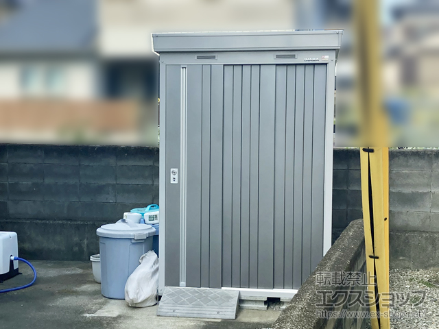 静岡県富士市のの物置・屋外倉庫 ネクスタ 一般型 1370×1370×2075 NXN-20CS-PG 施工例