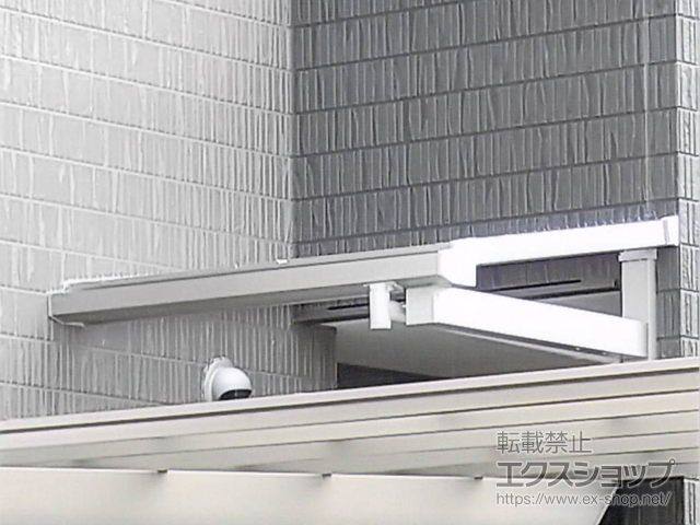 京都府宇治市ののテラス屋根 ソラリア F型 ルーフタイプ 単体積雪〜20cm対応 施工例