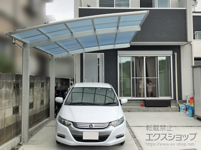 東京都稲城市ののカーポート レイナポートグラン　積雪〜20cm対応 施工例