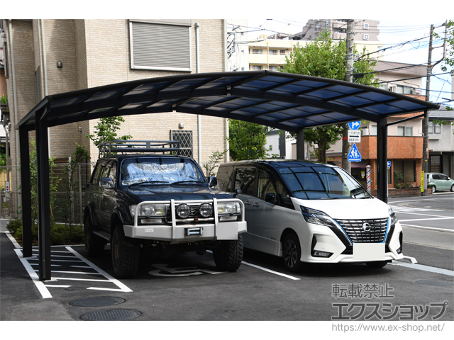 埼玉県川口市ののカーポート レイナポートグラン M合掌　積雪〜20cm対応 施工例