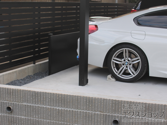 愛知県知立市ののフェンス・柵 防音フェンス すやや R1型 遮音パネル フリーポールタイプ 施工例