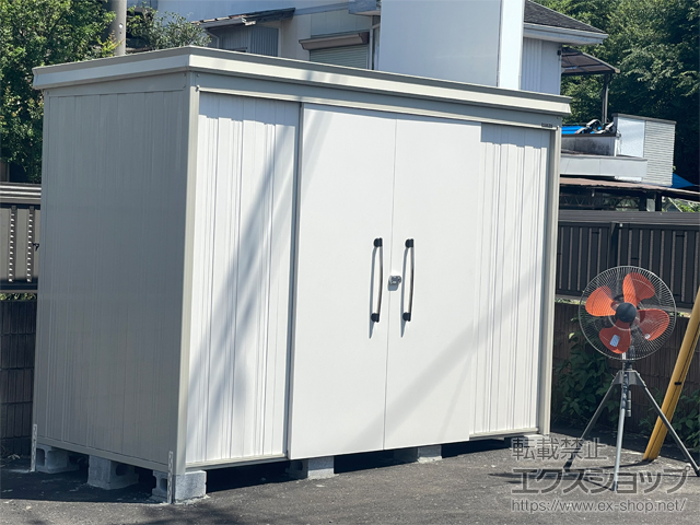 埼玉県比企郡川島町のの物置・屋外倉庫 ガーデンハウス DM-Z2913 一般型 2923×1323×2120 DM-Z2913-NW 施工例