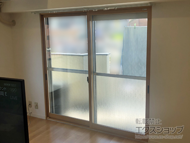 福岡県北九州市のの二重窓（内窓） インプラス 引違い窓 2枚建 施工例