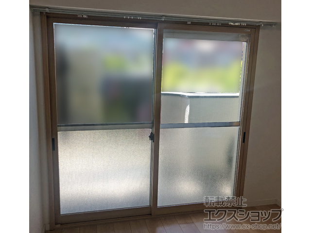 福岡県北九州市のの二重窓（内窓） インプラス 引違い窓 2枚建 施工例