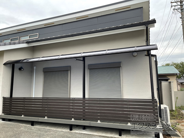 愛知県江南市ののウッドデッキ リウッドデッキ 200 施工例