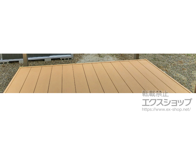 愛知県あま市ののウッドデッキ リウッドデッキ 200 施工例