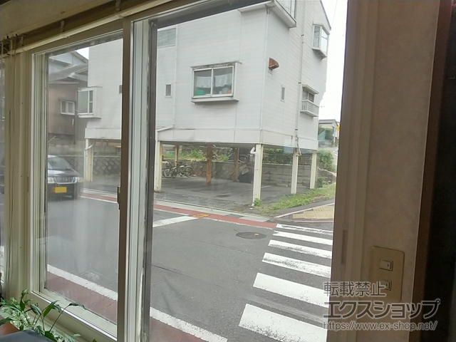 福岡県北九州市のの二重窓（内窓） プラマードU 引違い窓 2枚建 施工例