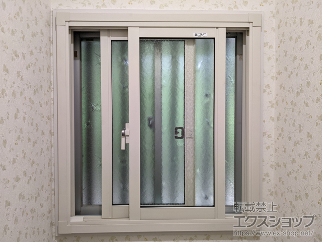 福岡県北九州市のの二重窓（内窓） インプラス 引違い窓 2枚建 施工例