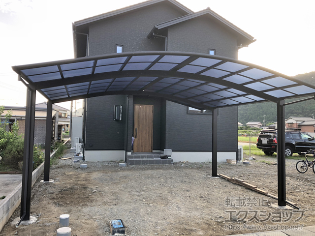 兵庫県赤穂市ののカーポート レイナツインポートグラン　積雪〜20cm対応 施工例