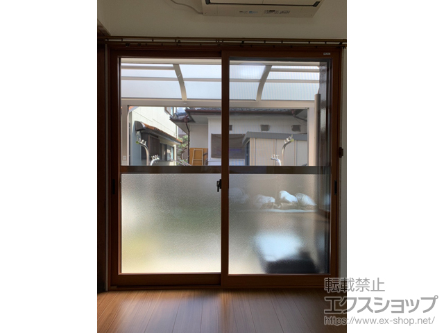 愛知県尾張旭市のの二重窓（内窓） インプラス 引違い窓 2枚建 施工例