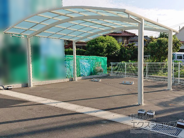 山口県周南市ののカーポート レイナツインポートグラン　積雪〜20cm対応 施工例