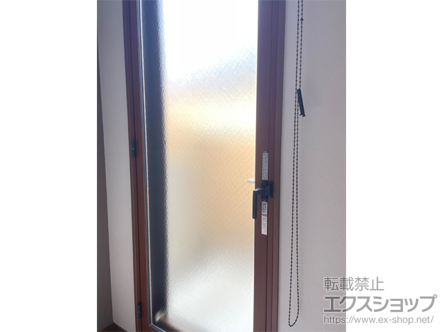 埼玉県川越市のの二重窓（内窓） インプラス テラスドア 外観右吊元 施工例