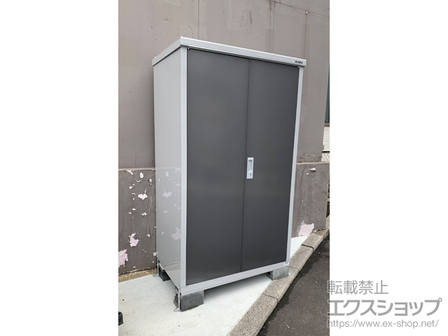 東京都江戸川区のの物置・屋外倉庫 アイビーストッカー 1100×755×1903 BJX-117E-PG 施工例