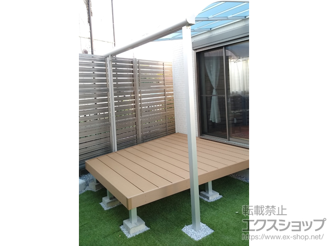 栃木県宇都宮市ののウッドデッキ ひとと木2 施工例