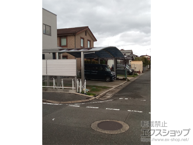 福岡県福岡市ののカーポート レイナトリプルポートグラン　積雪〜20cm対応 施工例