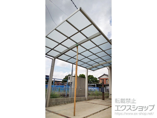 愛知県小牧市ののカーポート レイナポートグラン　積雪〜20cm対応 施工例