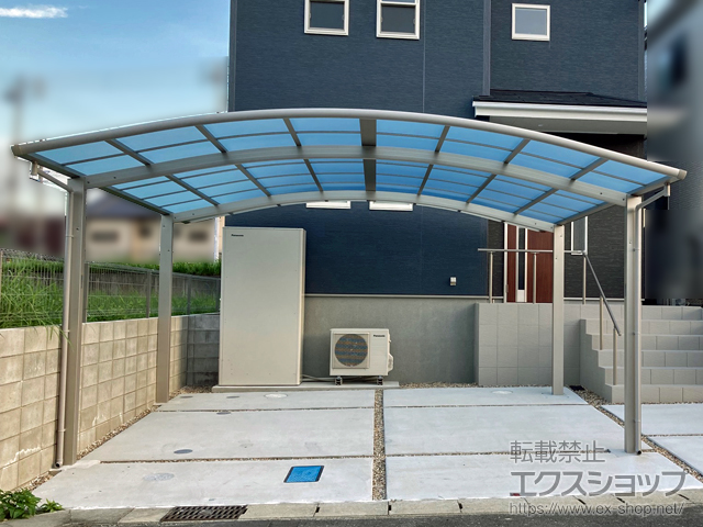 愛知県知多郡武豊町ののカーポート レイナツインポートグラン　積雪〜20cm対応 施工例