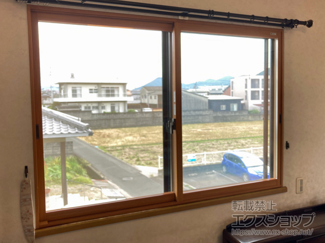 香川県高松市のの二重窓（内窓） インプラス 引違い窓 2枚建 施工例