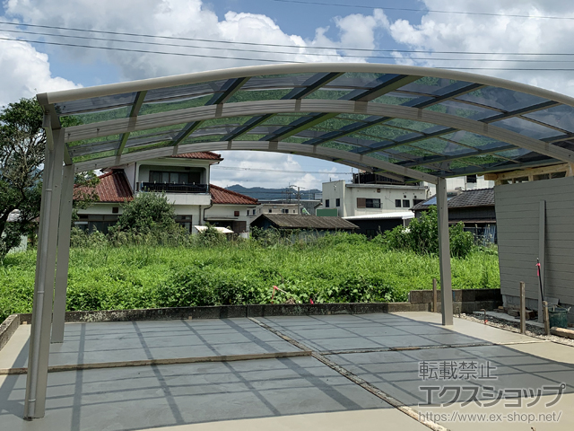 宮崎県小林市ののカーポート レイナツインポートグラン　積雪〜20cm対応 施工例