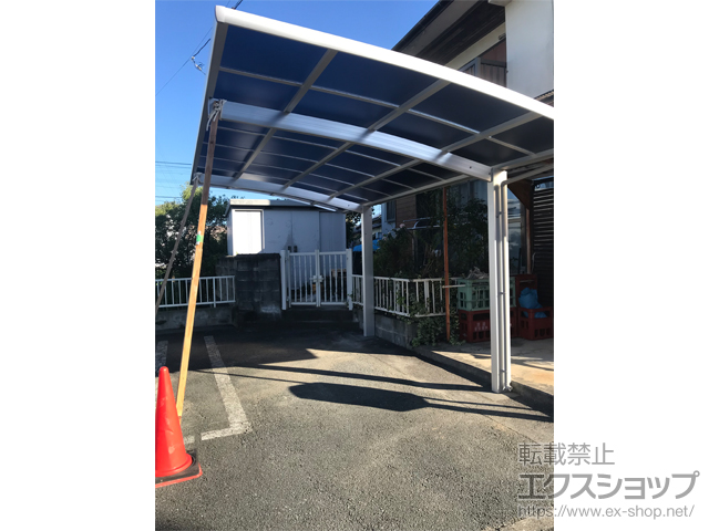 福岡県大牟田市ののカーポート レイナポートグラン　積雪〜20cm対応 施工例