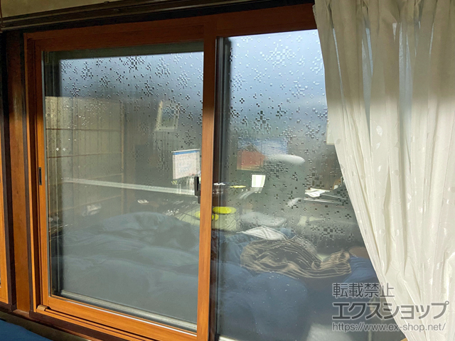 茨城県かすみがうら市のの二重窓（内窓） インプラス 引違い窓 2枚建 施工例