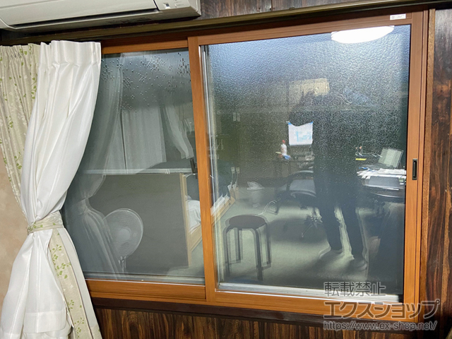 茨城県かすみがうら市のの二重窓（内窓） インプラス 引違い窓 2枚建 施工例
