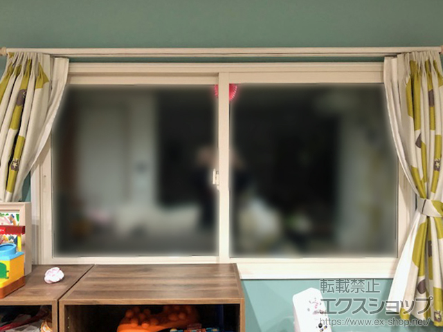 山梨県甲府市のの二重窓（内窓） インプラス 引違い窓 2枚建 施工例