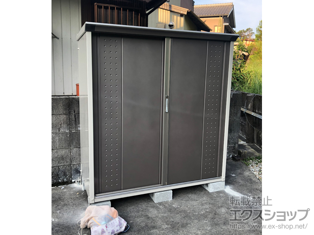 三重県尾鷲市のの物置・屋外倉庫 グランプレステージジャンプ 1488×750×1600（GP-157B-T） GP-157B-T-CB 施工例