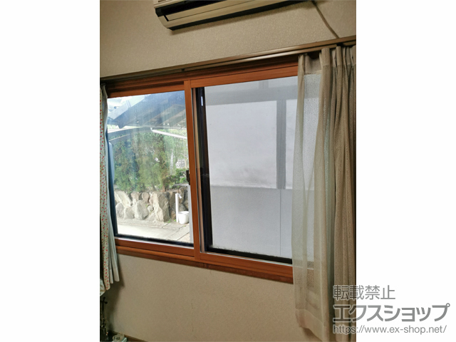 岡山県倉敷市のの二重窓（内窓） インプラス 引違い窓 2枚建 施工例