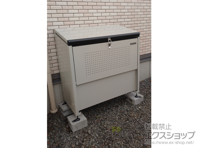 群馬県邑楽郡邑楽町ののゴミステーション クリーンストッカー CKE-1005M型 （容量400L） 施工例