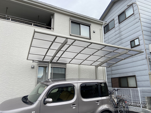 大阪府寝屋川市ののカーポート レイナポートグラン　積雪〜20cm対応 施工例