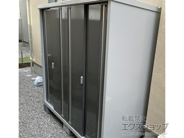 東京都八王子市のの物置・屋外倉庫 シンプリー 一般型 1940×905×1903（MJX-199E-P） MJX-199E-P-PG 施工例