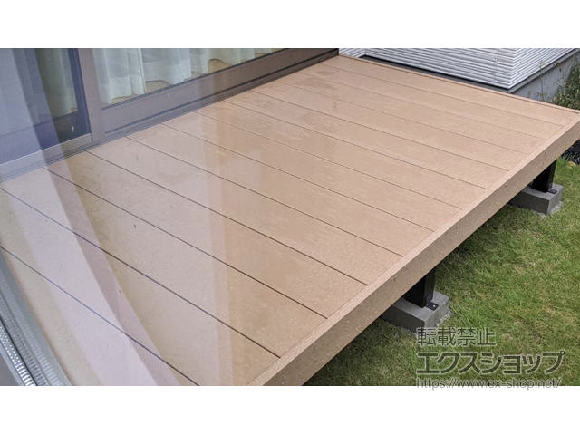 三重県桑名市ののウッドデッキ リウッドデッキ 200 施工例