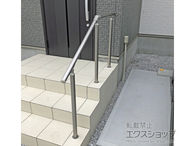 埼玉県所沢市ののフェンス・柵 グリップライン 歩行補助手すり 施工例