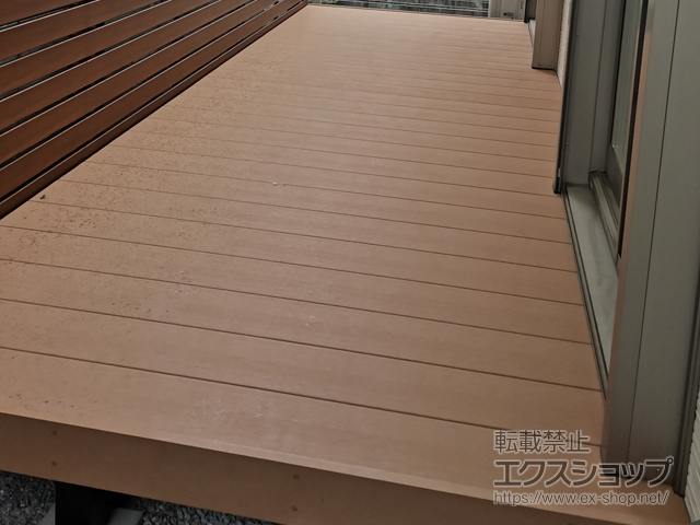埼玉県志木市ののウッドデッキ リウッドデッキ 200 施工例