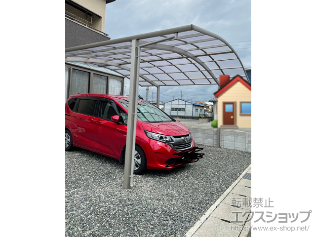 兵庫県姫路市ののカーポート レイナツインポートグラン　積雪〜20cm対応 施工例