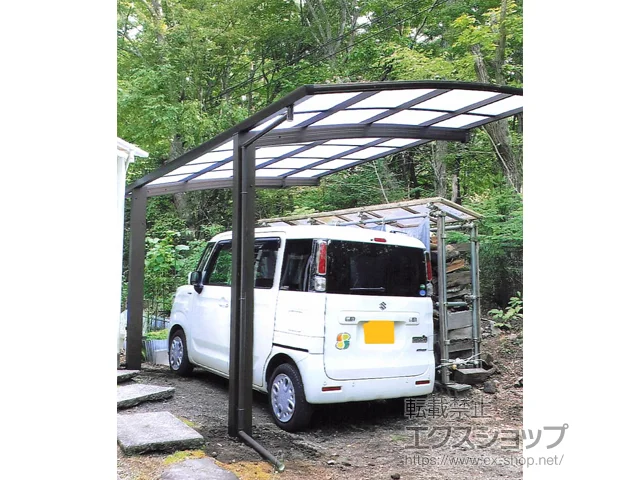 長野県北佐久郡軽井沢町のValue Selectのカーポート プレシオスポート 積雪～20cm対応 施工例
