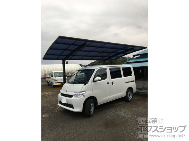埼玉県深谷市ののカーポート プレシオスポート 積雪〜20cm対応 施工例