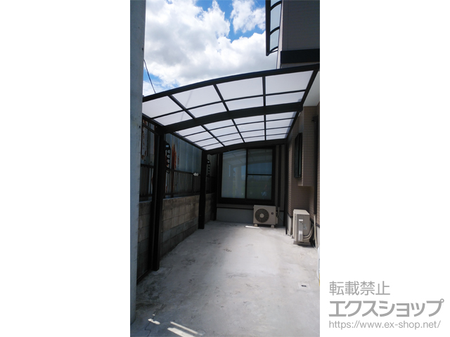 埼玉県越谷市ののカーポート プレシオスポート 積雪〜20cm対応 施工例