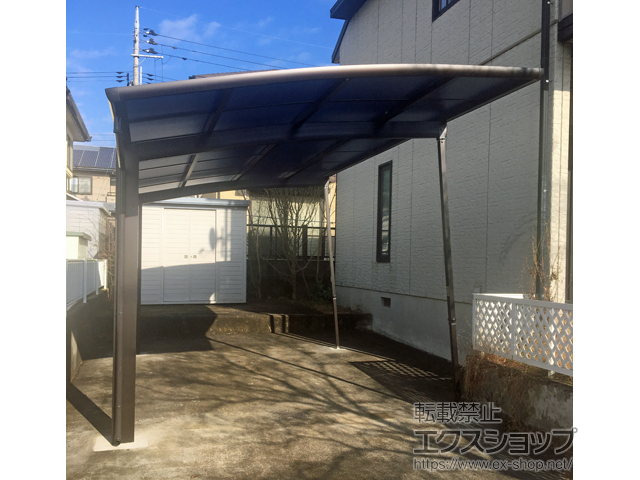 福島県郡山市ののカーポート レイナポートグラン　積雪〜20cm対応 施工例
