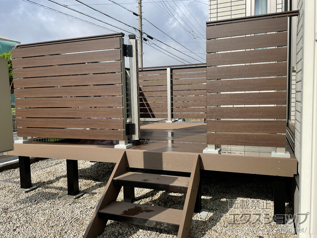 三重県鈴鹿市ののウッドデッキ リウッドデッキ 200 施工例