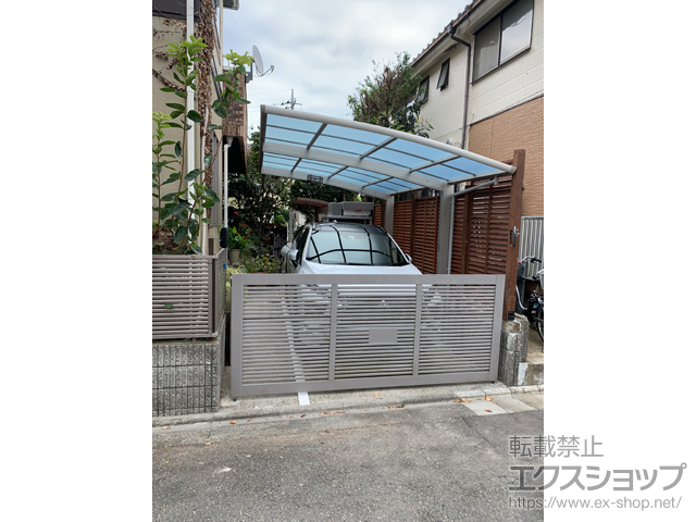 東京都狛江市ののカーポート レイナポートグラン　積雪〜20cm対応 施工例