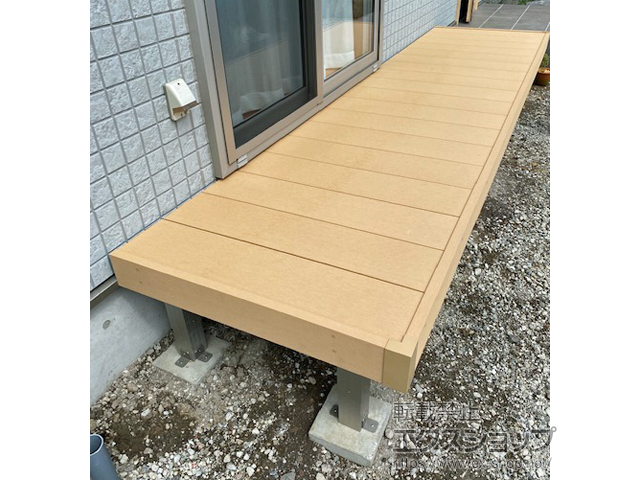 長野県上田市ののウッドデッキ リウッドデッキ 200 施工例