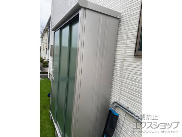 東京都東久留米市のの物置・屋外倉庫 エスモ 一般型 1497×520×1959（ESE-1505A） ESE-1505A-EG 施工例