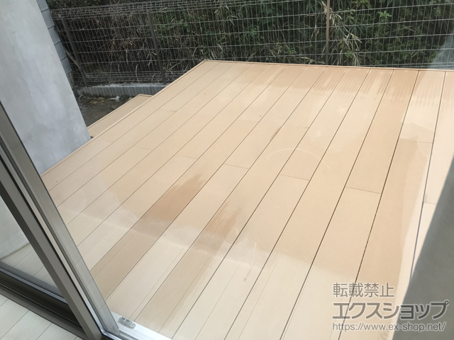 神奈川県横浜市ののウッドデッキ リウッドデッキ 200 施工例