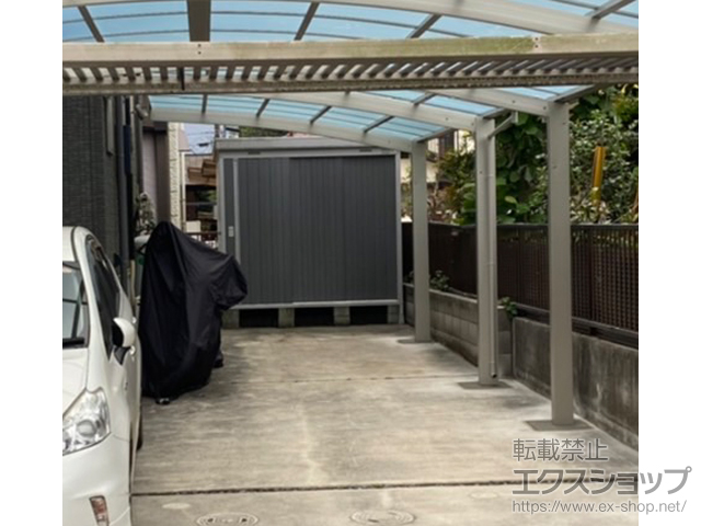 千葉県野田市ののカーポート レイナポートグラン　積雪〜20cm対応 施工例