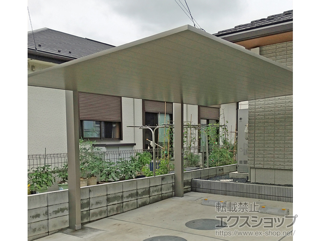 千葉県船橋市ののカーポート カーポートSC 積雪〜20cm対応 施工例